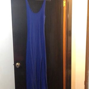 Royal blue express dress